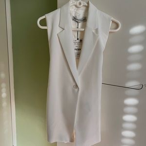 Zara White Strap Vest (size S)